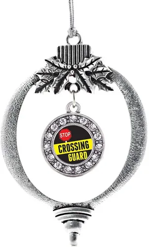 Vista 22 de Inspired Silver - Adorno de cromosoma 21 con dije de círculo de plata con joyas de circonita cúbica