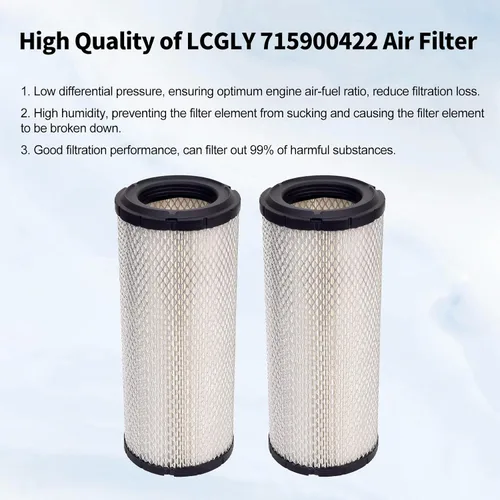 Vista 6 de 2 filtros de aire 715900422 707800855 CM-9017 compatibles con Can-Am Maverick X3 900 1000R HO Turbo RR RS/DS/X/XMR/MAX/XDS DPS/XRS/XRC/DPS