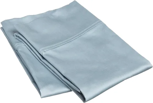 Vista 24 de BLUENILEMILLS Blue Nile Mills - Juego de sábanas de algodón egipcio, 400 hilos, suave, tejido satinado, transpirable, para todas las estaciones