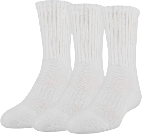 Vista 2 de Under Armour - Calcetines de algodón para niños (6 pares)