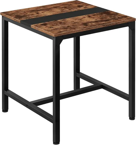 Vista 9 de CHOEZON Mesa de comedor cuadrada para cocina, mesa de comedor de 29.5 pulgadas, mesas de comedor pequeñas, escritorio de escritura, mesas de café