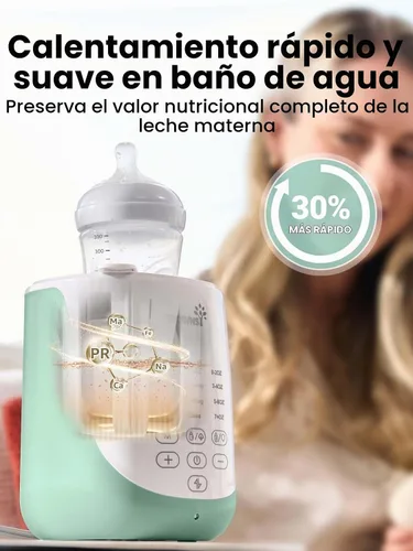Vista 3 de Grownsy Auto-Lift Nutri - Calentador de biberones para leche materna