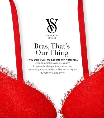 Vista 7 de Victoria's Secret Push Up Bra, Dream Angels, Bras for Women (32A-38DDD)