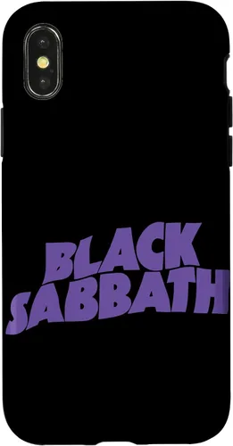 Vista 5 de Funda con logotipo oficial de Black Sabbath Purple para iPhone 17