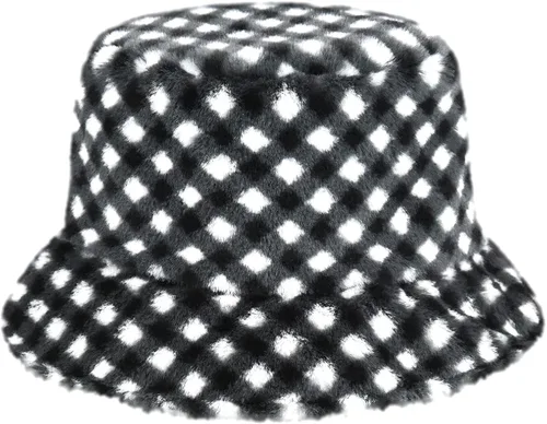 Vista 3 de Kangol Cubo de piel sintética - GinghamXL negro Gingham, XL, Negro (Black Gingham)