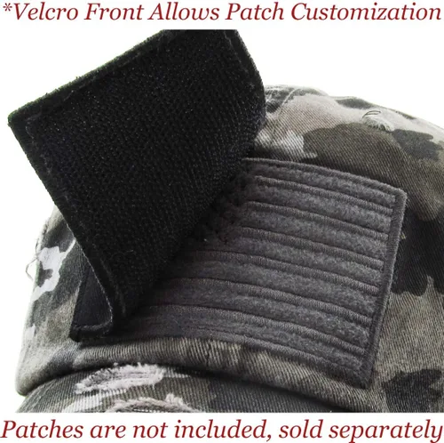Vista 36 de KBETHOS Tactical Operator Collection USA Fishing Mesh Ballcap Flag Patch America Outdoors Trucker Baseball Cap