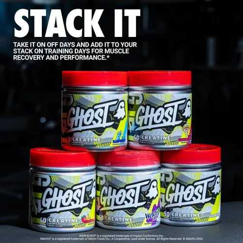Vista 4 de GHOST Creatine Monohydrate Powder, 5G OptiCreatine - Strawbango