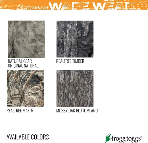 Vista 8 de FROGG TOGGS Vadeador de pecho para hombre Grand Refuge 2.0 de tamaño regular transpirable y aislado
