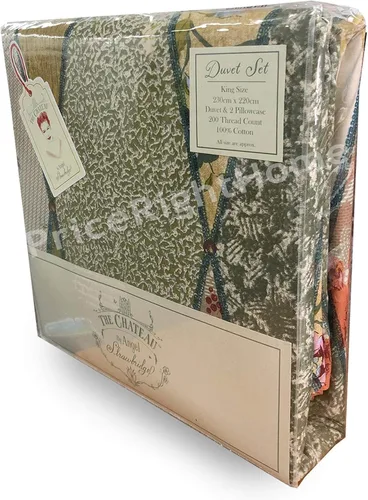 Vista 3 de The Chateau by Angel Strawbridge - Juego de funda de edredón tamaño King con diseño de museo