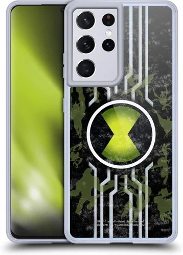 Vista 8 de Head Case Designs Funda de gel suave con licencia oficial de Ben 10: Alien Force Ben's Jacket Graphics compatible con Samsung Galaxy S21 Ultra 5G