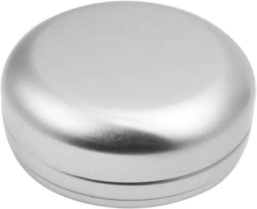Vista 58 de Othmro Latas redondas de metal de 8.3 onzas, latas de aluminio, contenedores recargables de 8.5 fl oz, botellas de lata con tapa de tornillo