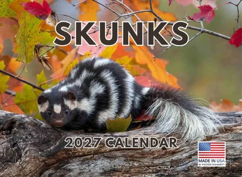 Vista 52 de Calendario mensual de pared de alpaca 2025 Fabricado en Estados Unidos