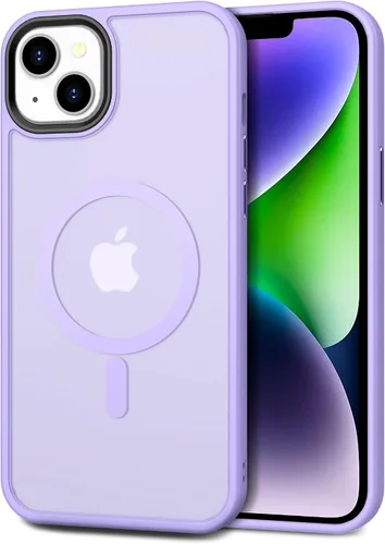 Vista 41 de CACOE Funda magnética para iPhone 12 y iPhone 12 Pro de 6.1 pulgadas - Compatible con MagSafe y soporte magnético para teléfono en el automóvil,