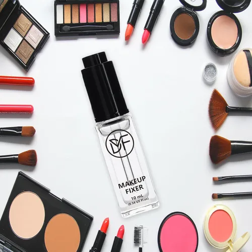 Vista 5 de Activador de pigmentos cosméticos fijador de maquillaje, líquido de mezcla de maquillaje, durabilidad impermeable transparente fijador de maquillaje