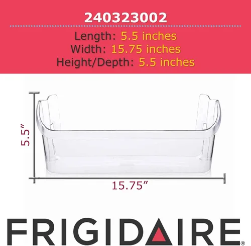 Vista 3 de Frigidaire 240323002 cesto para la puerta del refrigerador