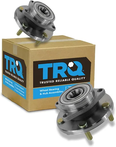Vista 44 de TRQ Juego de 2 rodamientos de rueda delantera y conjunto de cubo compatible con Tesla 3 2020 Y 2018-2019 para Tesla 3 2020 Tesla Y AWD 2018-2019
