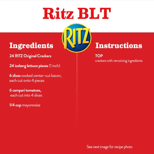 Vista 12 de RITZ Galletas originales, tamaño familiar, 3 cajas