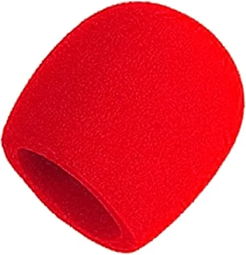 Vista 9 de Parabrisas para micrófono SM58 Ball Style Vocal Karaoke, paquete de 4, negro (WS-4BK)