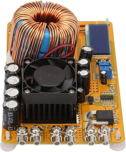 Vista 9 de YWBL-WH Módulo de fuente de alimentación Convertidor de alimentación DC-DC 8-40V a 0-32V 50A 800W Módulo reductor ajustable con ventilador disipador