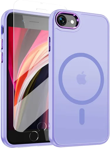 Vista 41 de WRJ Funda magnética mate para iPhone Air de 6.5 pulgadas, [compatible con Magsafe] [protección contra caídas de grado militar], delgada Negro