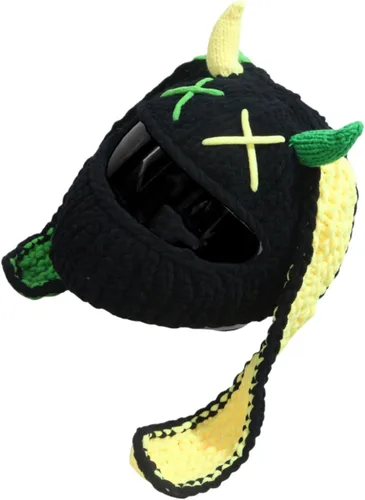 Vista 4 de Beanie, Fundas para cascos de motocicleta, divertidos conejos, orejas de felpa, cubiertas protectoras de cara completa para paseos divertidos