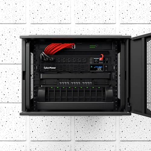 Vista 7 de CyberPower CP500PFCRM1U PFC Sinewave UPS Battery Backup and Surge Protector