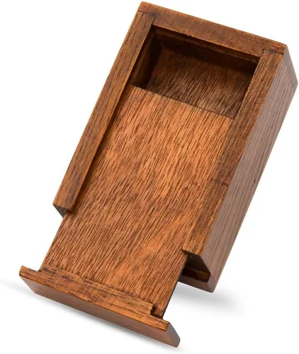 Vista 4 de Magic Makers Magic Wood Vanish Box - Desvanecer anillos, monedas y otros objetos pequeños