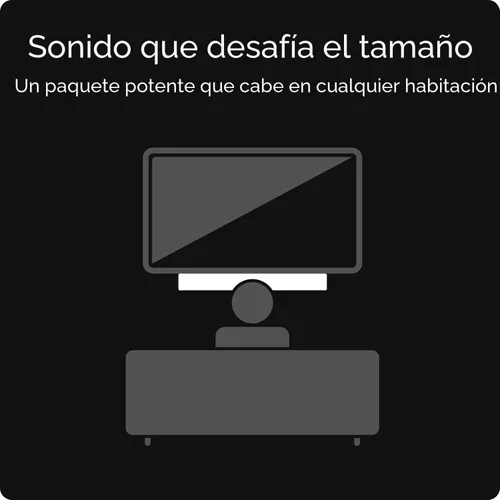 Vista 8 de VIZIO Barra de sonido todo en uno con Dolby Atmos y DTS:X, altavoz Bluetooth - SV210D-0806 (renovado)