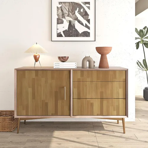 Vista 4 de Jeweluck Papel tapiz de madera para despegar y pegar, papel de contacto de madera para gabinetes, 15.7 x 118.1 pulgadas, papel tapiz de grano