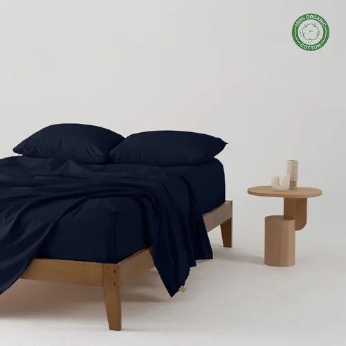 Vista 14 de Juego de ropa de cama de 6 piezas, juego de sábanas de algodón de 1000 hilos, bolsillo extra profundo de 28 pulgadas, tejido satinado nítido y Negro