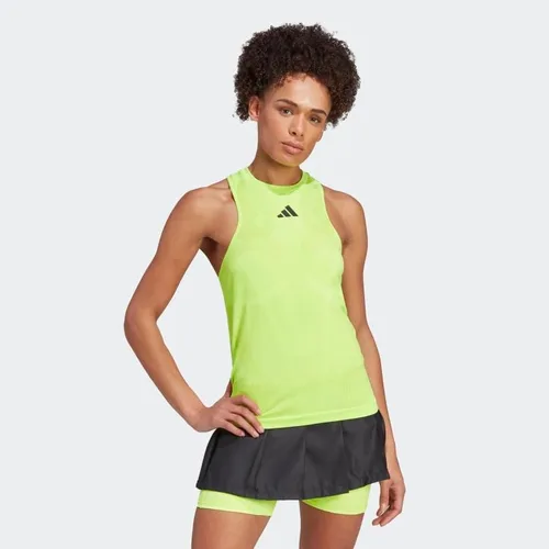 Vista 2 de adidas Tenis London Seamless Y-Tank para mujer