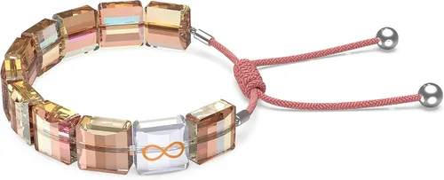 Vista 2 de SWAROVSKI Colección de joyas de pulsera de cristal simbólico Letra