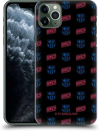 Vista 9 de Head Case Designs Funda rígida con licencia oficial del FC Barcelona con logotipo y patrón de Forca Barca compatible con Apple iPhone 11 Pro Max