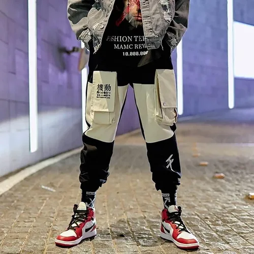 Vista 2 de Niepce Inc Pantalones cargo japoneses para hombre