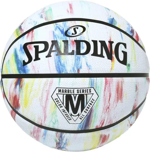 Vista 7 de Spalding - Pelota de baloncesto diseño n.º 6 de goma