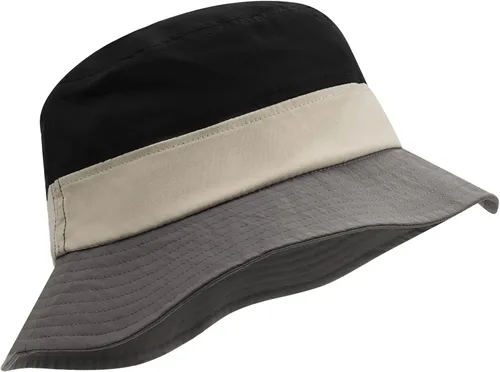 Vista 6 de Clakllie Cotton Fisherman Cap Unisex Bucket Hat Foldable Lightweight UV Protation Caps Hiking Travel Hats Outdoor Sports Cap