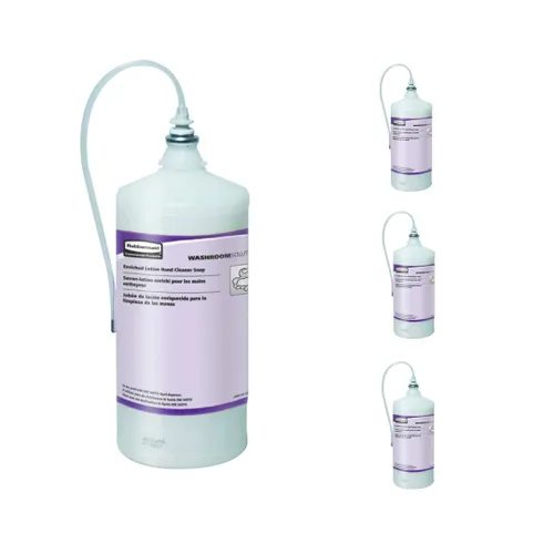 Vista 9 de Rubbermaid Commercial Products OneShot - Repuesto de jabón de manos sin tinte y fragancia, 54.1 fl oz, compatible con dispensadores de loción