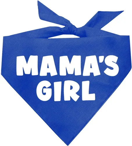 Vista 18 de Mama's Girl - Bandana para perro 100% algodón para mamá Día de San Valentín Sesión de fotos Negro, XS (949)