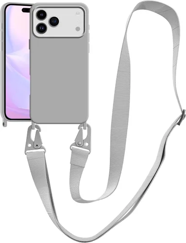Vista 62 de Funda compatible con iPhone 8 Plus, iPhone 7 Plus/6 Plus/6S Plus con cordón, funda cruzada para iPhone con correa ajustable de silicona para iPhone