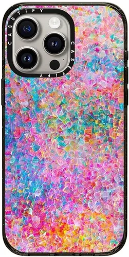 Vista 25 de CASETiFY Impact Funda para iPhone 15 [Probada contra Caídas de Grado Militar 4X / Protección contra Caídas de 8.2 pies / Compatible con Magsafe]
