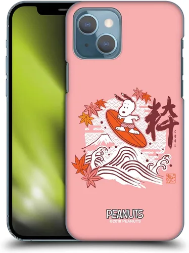 Vista 78 de Head Case Designs Funda rígida con licencia oficial de Peanuts Charlie Brown Oriental Snoopy compatible con Apple iPhone 7/8/SE 2020 y 2022