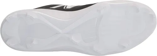 Vista 4 de New Balance Fresh Foam 3000 V6 - Tenis de béisbol moldeados en medio, NegroBlanco