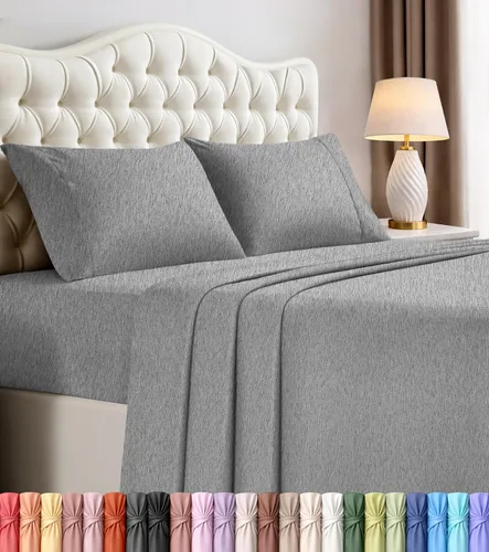 Vista 47 de Utopia Bedding - Juego de sábanas de microfibra cepillada, resistente al encogimiento y a la decoloración, de fácil cuidado, 3 piezas, tamaño Beige