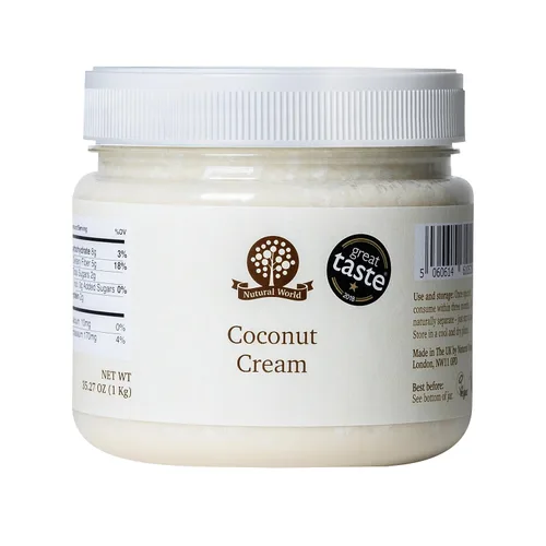 Vista 8 de Nutural World - Crema de Coco 6 Oz (6.00 oz) Ganador del Premio Gran Sabor