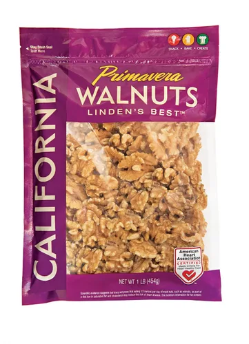Vista 6 de Primavera Snack Pack Nueces Linden's Best - Paquete de 10 mitades ligeras de aperitivos de 1.5 oz