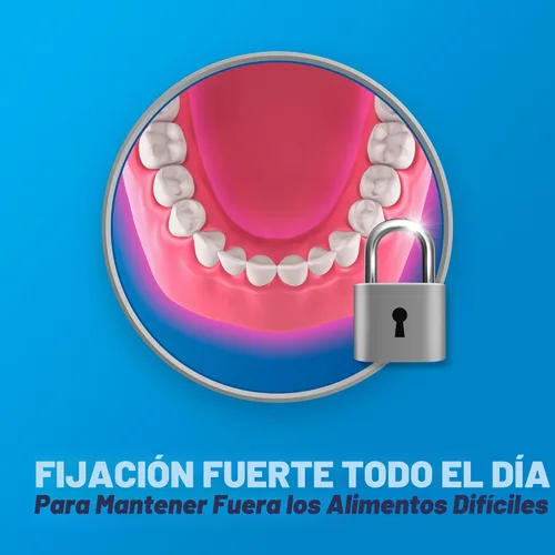 Vista 2 de Fixodent Complete Original - Crema adhesiva para dentaduras, 2.4 onzas, paquete de 3 (el embalaje puede variar)