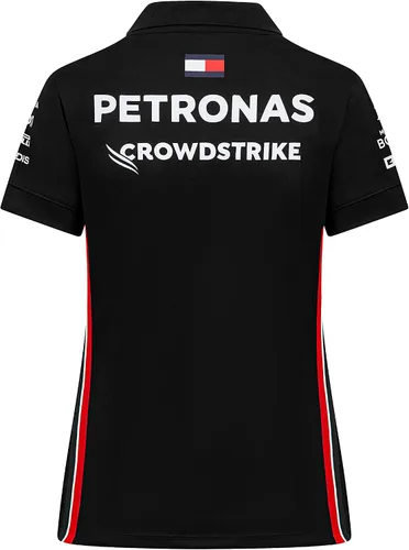 Vista 3 de Mercedes AMG Petronas Polo Team de Fórmula Uno para mujer 2023 Team - Negro - Talla: XXL