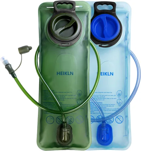 Vista 17 de HEIKLN Hydration Bladder 1.5L-2L-2.5L-3L,Leak Proof Water Reservoir, BPA Free Military Water Storage Bladder Bag Hydration Pack Replacement Easy