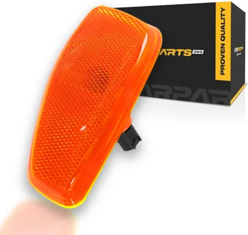Vista 9 de KarParts360 Para Jeep Renegade señal marcador luz montaje 2015 16 17 18 2019 lado del conductor delantero para CH2550134 68256050AA