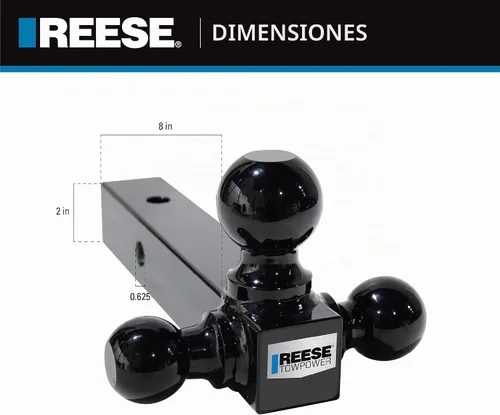 Vista 5 de Reese Towpower 21512 - Montaje de bolas, múltiples bolas